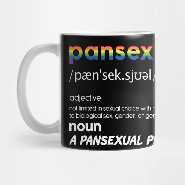 Pansexual Definition Shirt Funny Pride LGBT by American Woman